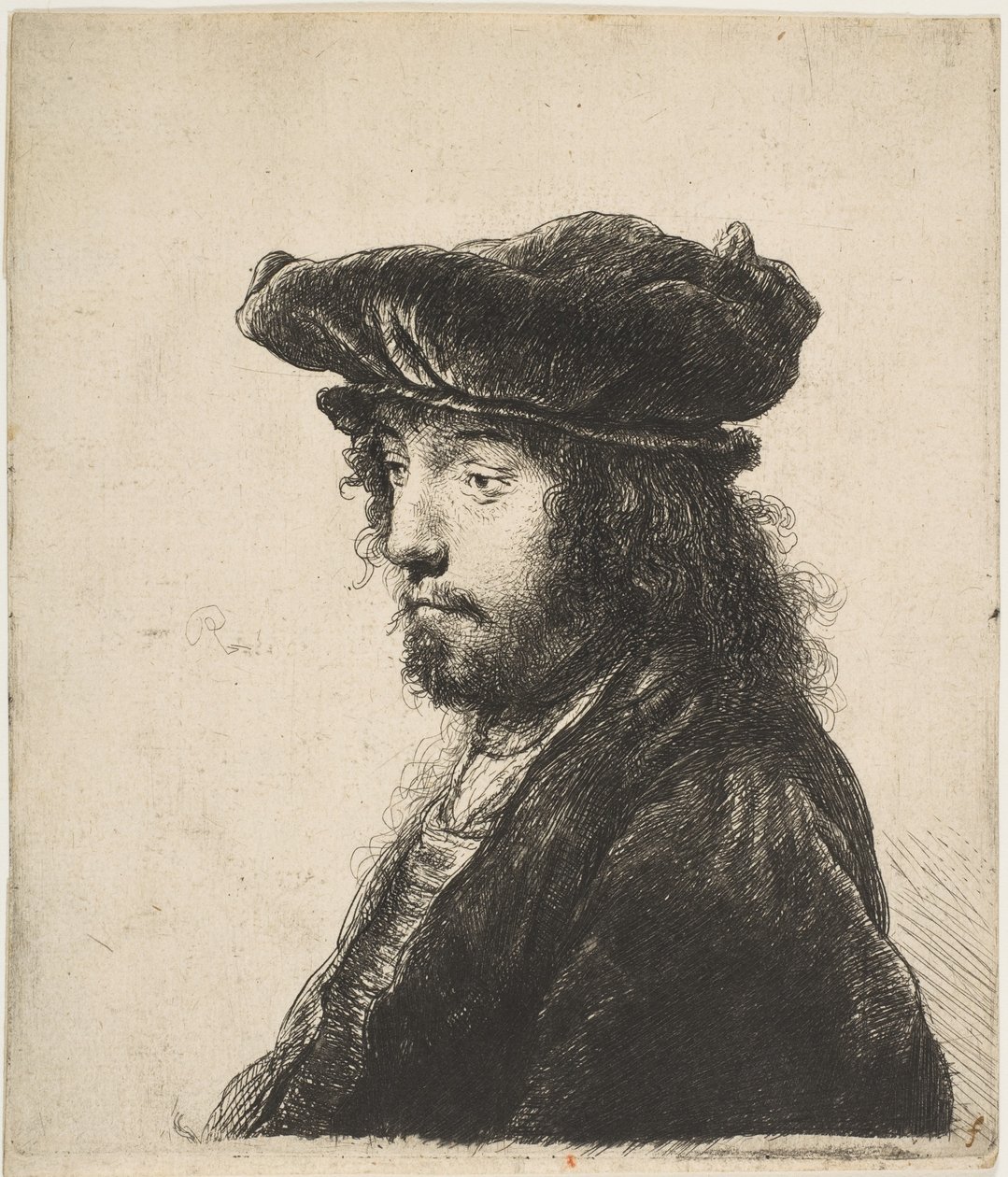 Der vierte orientalische Kopf, ca. 1635 von Rembrandt van Rijn