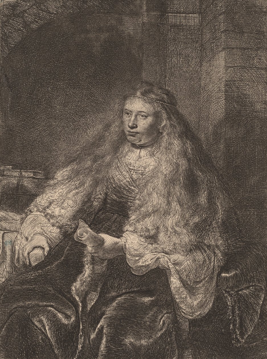 Die große jüdische Braut von Rembrandt van Rijn