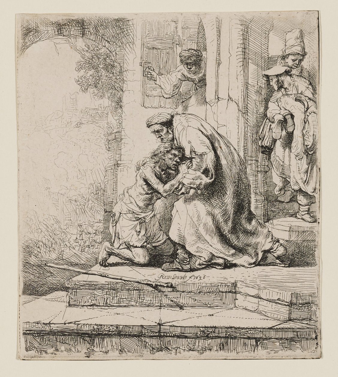 Die Rückkehr des verlorenen Sohnes von Rembrandt van Rijn