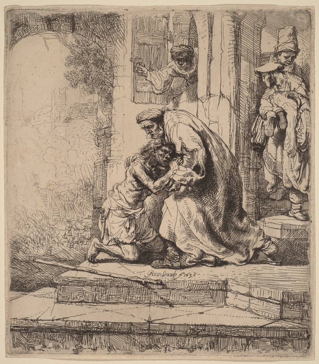 Die Rückkehr des verlorenen Sohnes von Rembrandt van Rijn