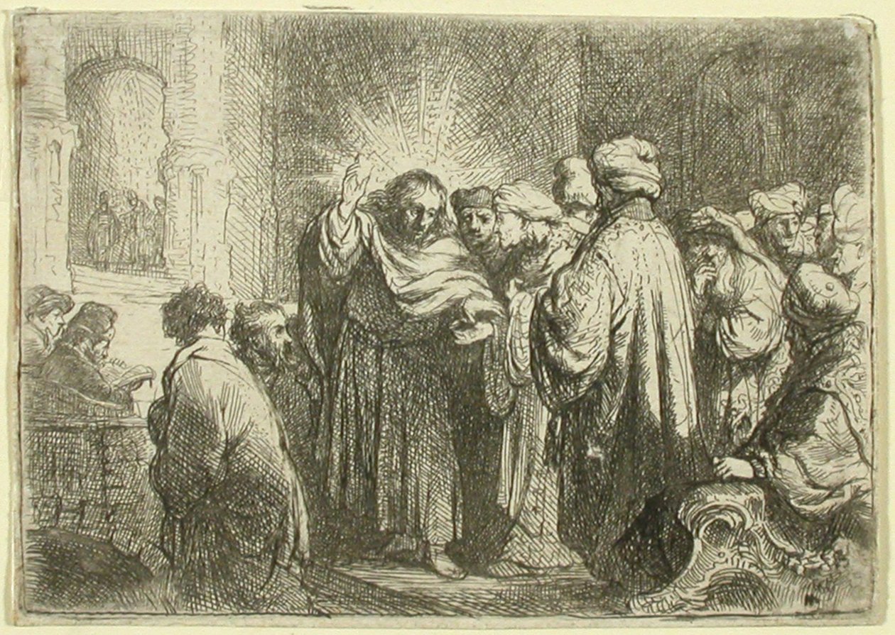 Das Zinsgroschen von Rembrandt van Rijn