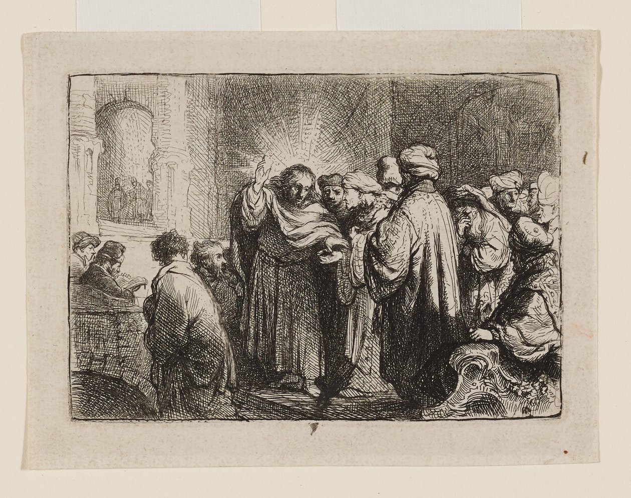 Das Zinsgeld von Rembrandt van Rijn