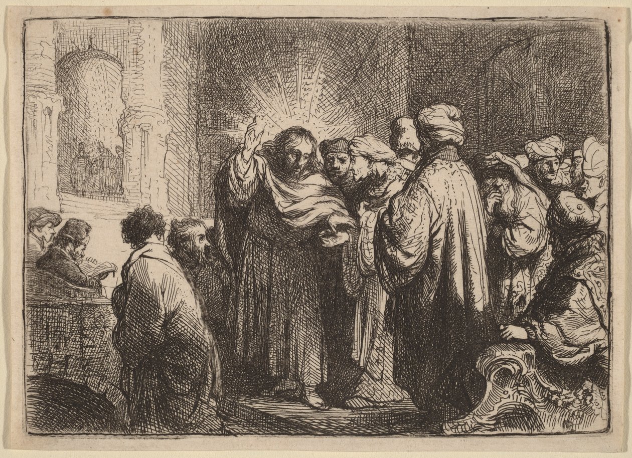 Das Zinsgroschen von Rembrandt van Rijn