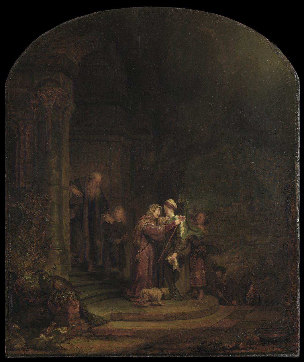 Die Heimsuchung von Rembrandt van Rijn
