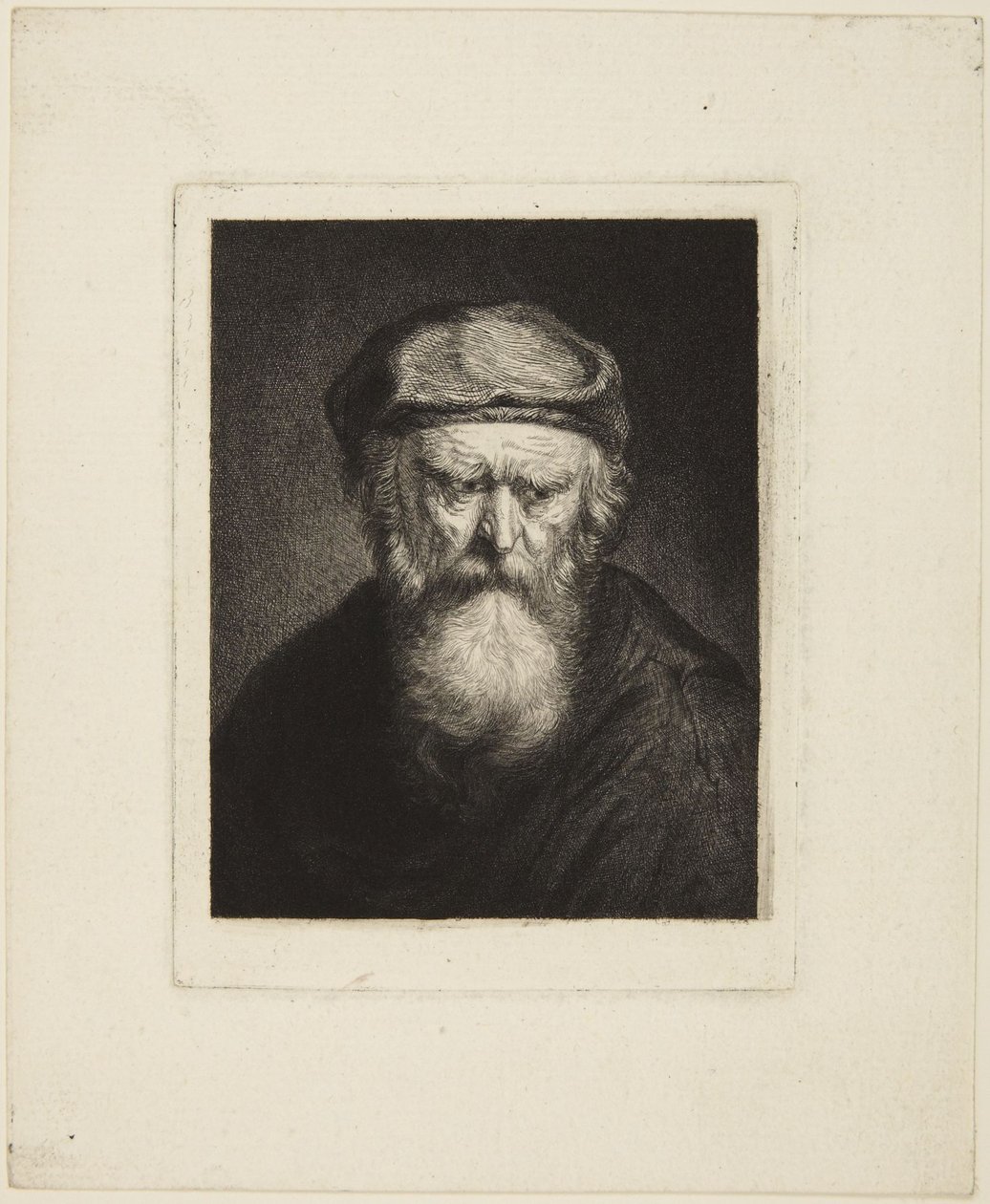 Der melancholische Greis von Rembrandt van Rijn