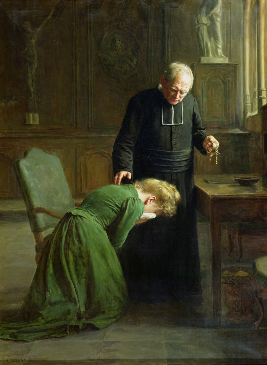 Die Rückgabe, 1901 von Remy Cogghe