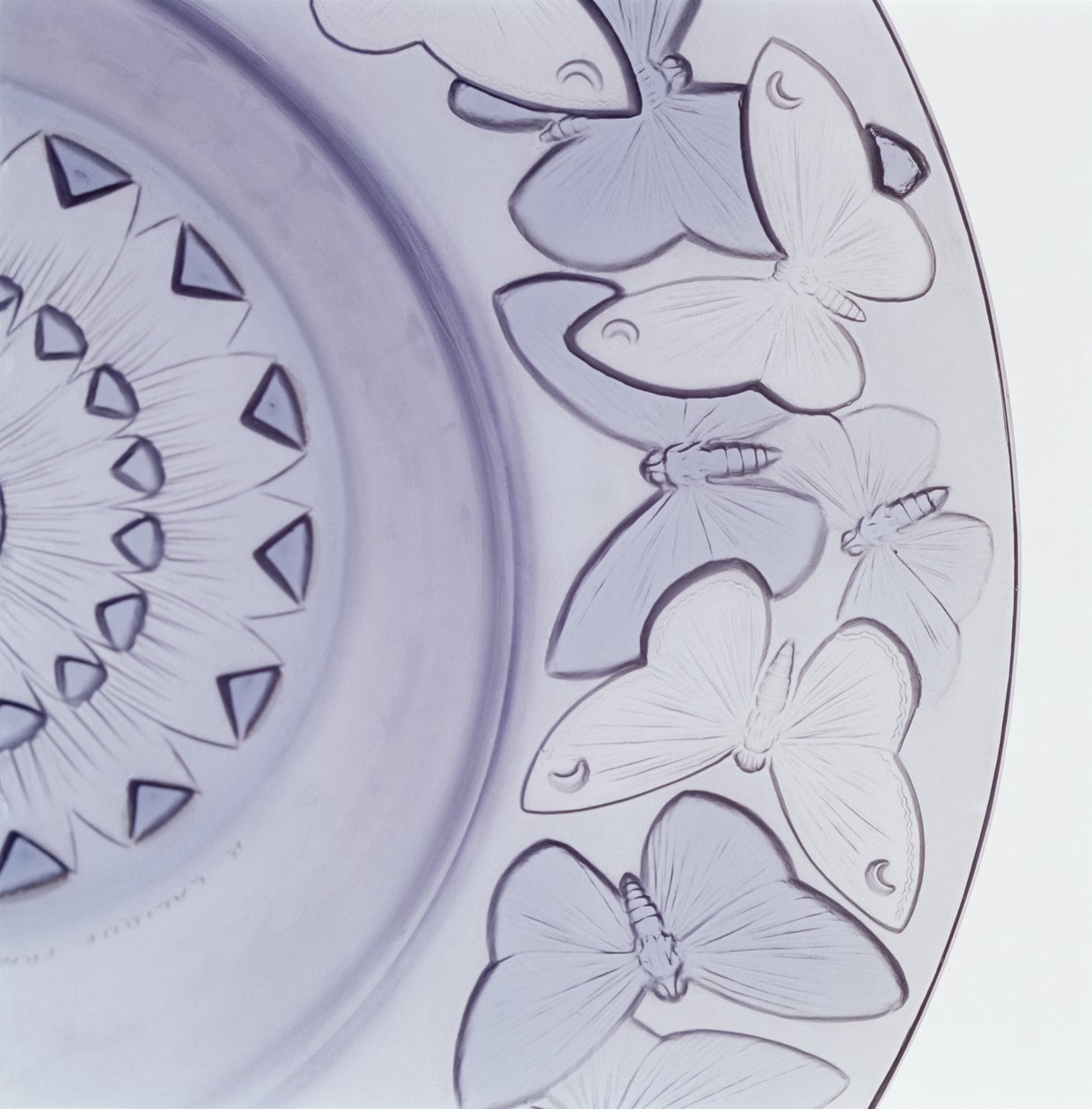 Detail der Phalenes-Schale von Lalique, ca. 1902 von Rene Jules Lalique