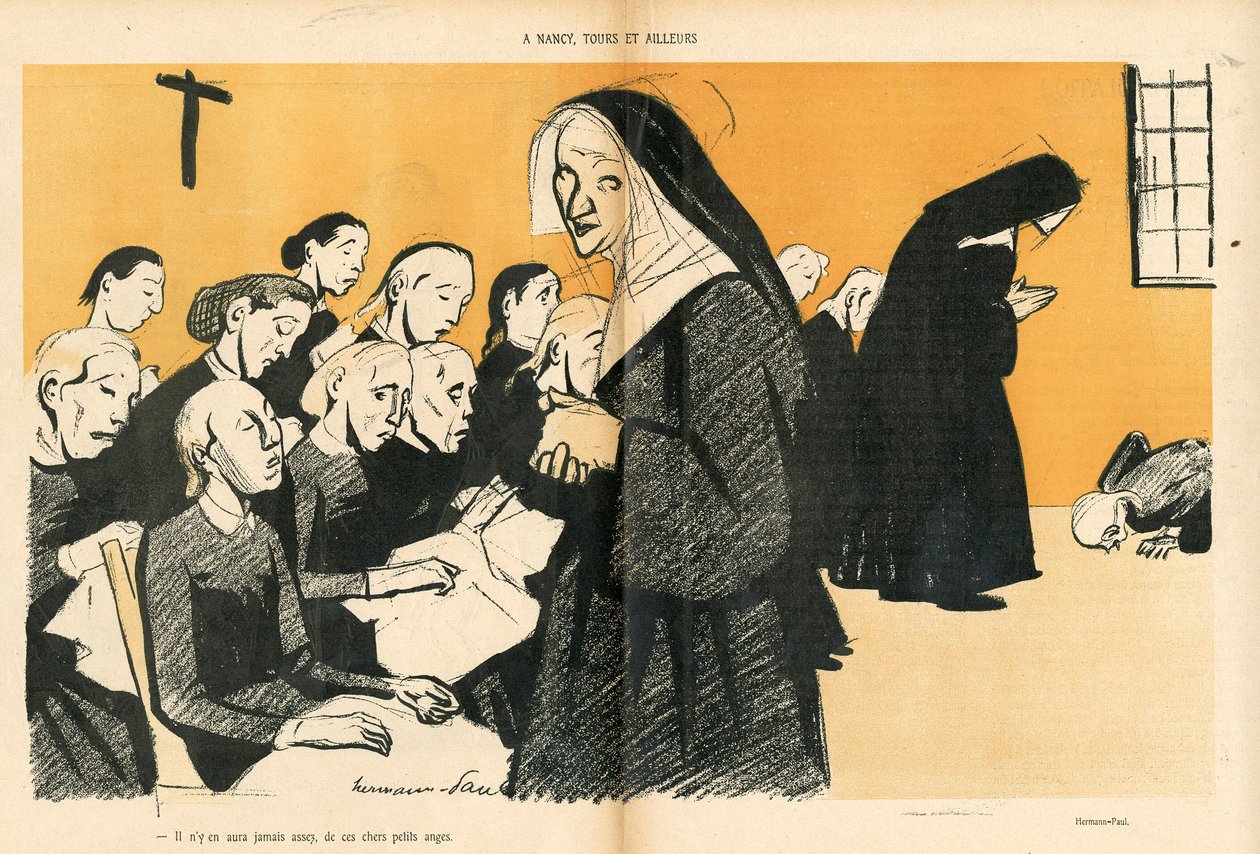 Die Wildente, Nummer 16, Satirisch in Farben von Rene George Hermann Paul