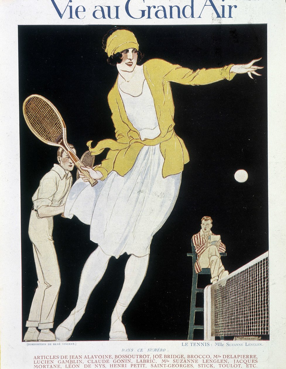 Suzanne Lenglen von Rene Vincent