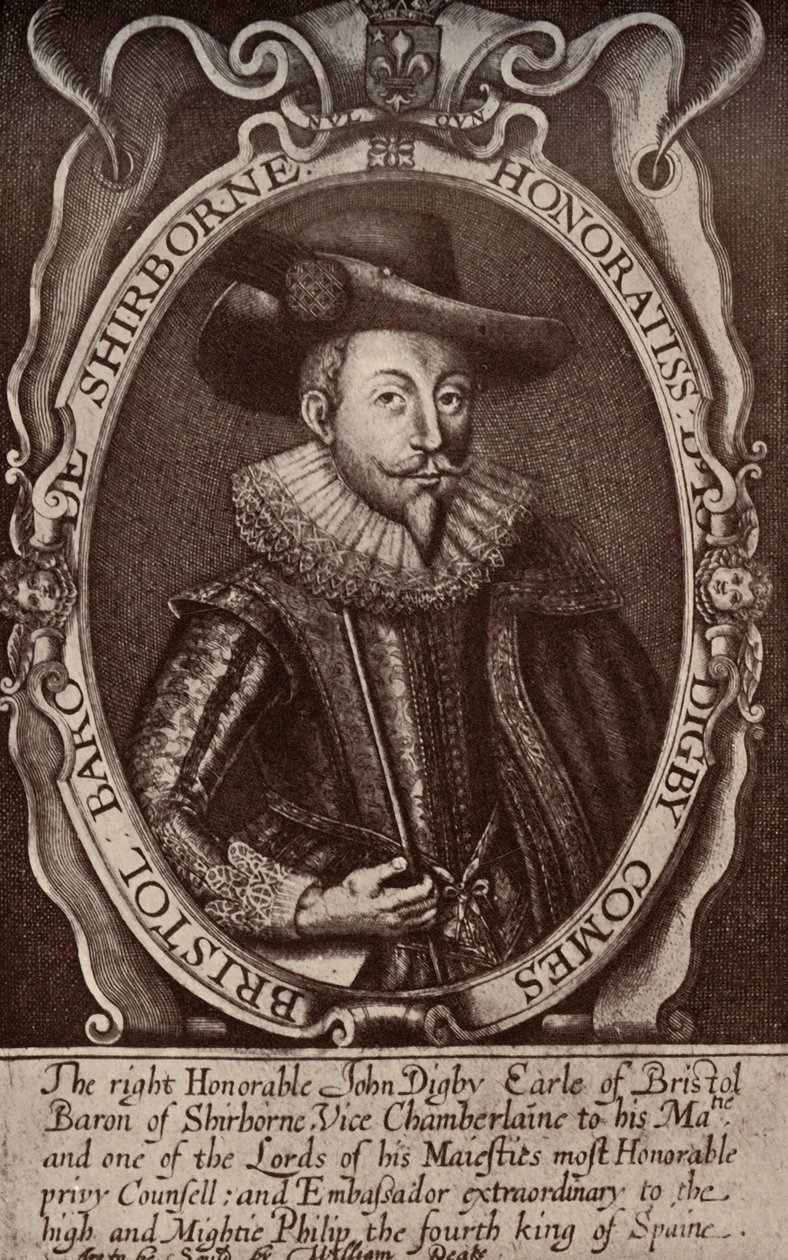 John Digby, erster Earl of Bristol, frühes 17. Jahrhundert, 1911 von Renold Elstrack
