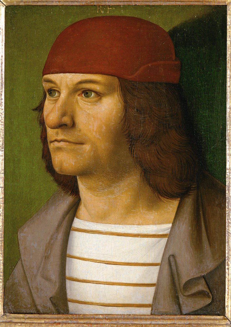 Porträt eines jungen Mannes von Reuland the Elder Frueauf