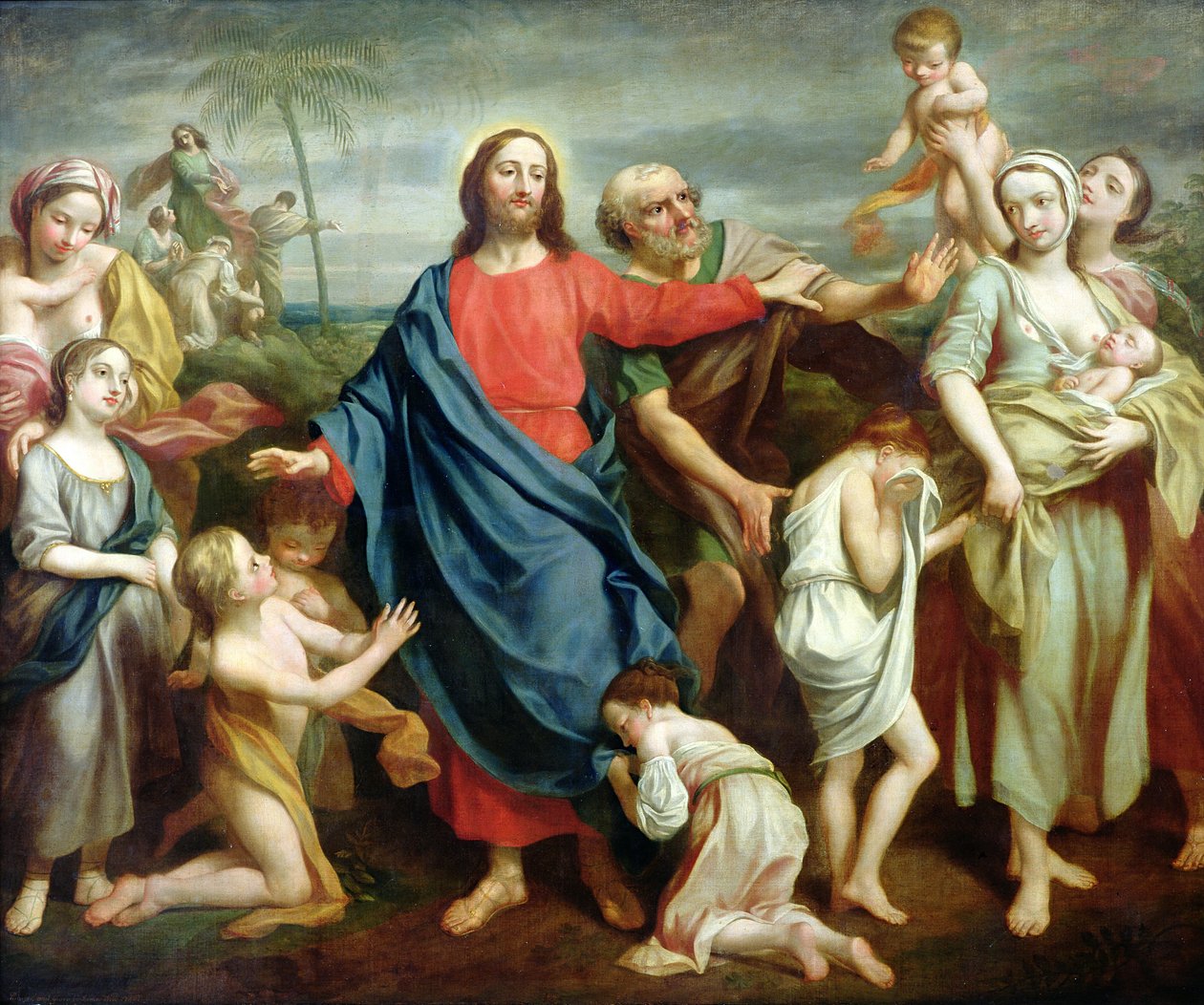 Lasset die Kinder zu mir kommen und wehret ihnen nicht, 1746 von Rev. James Wills