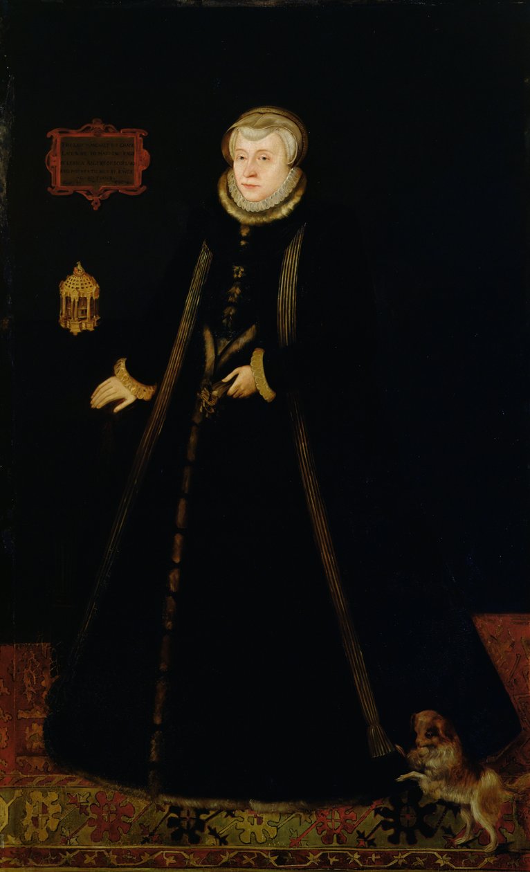 Porträt von Lady Margaret Douglas (1515-78), Gräfin von Lennox, nach Daniel Mytens dem Älteren von Rhoda Sullivan