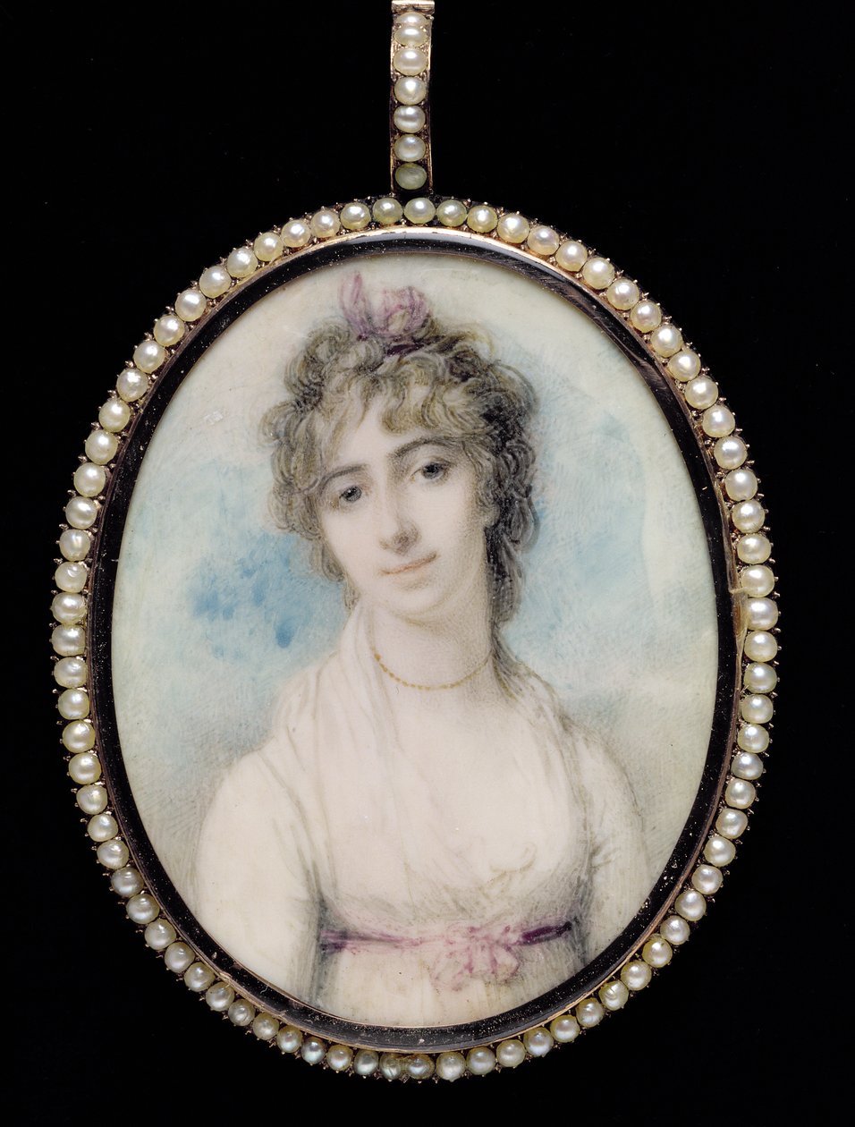 Porträtminiatur von Mrs. Arbuthnot, erste Frau von Charles Arbuthnot, 1796 von Richard Cosway