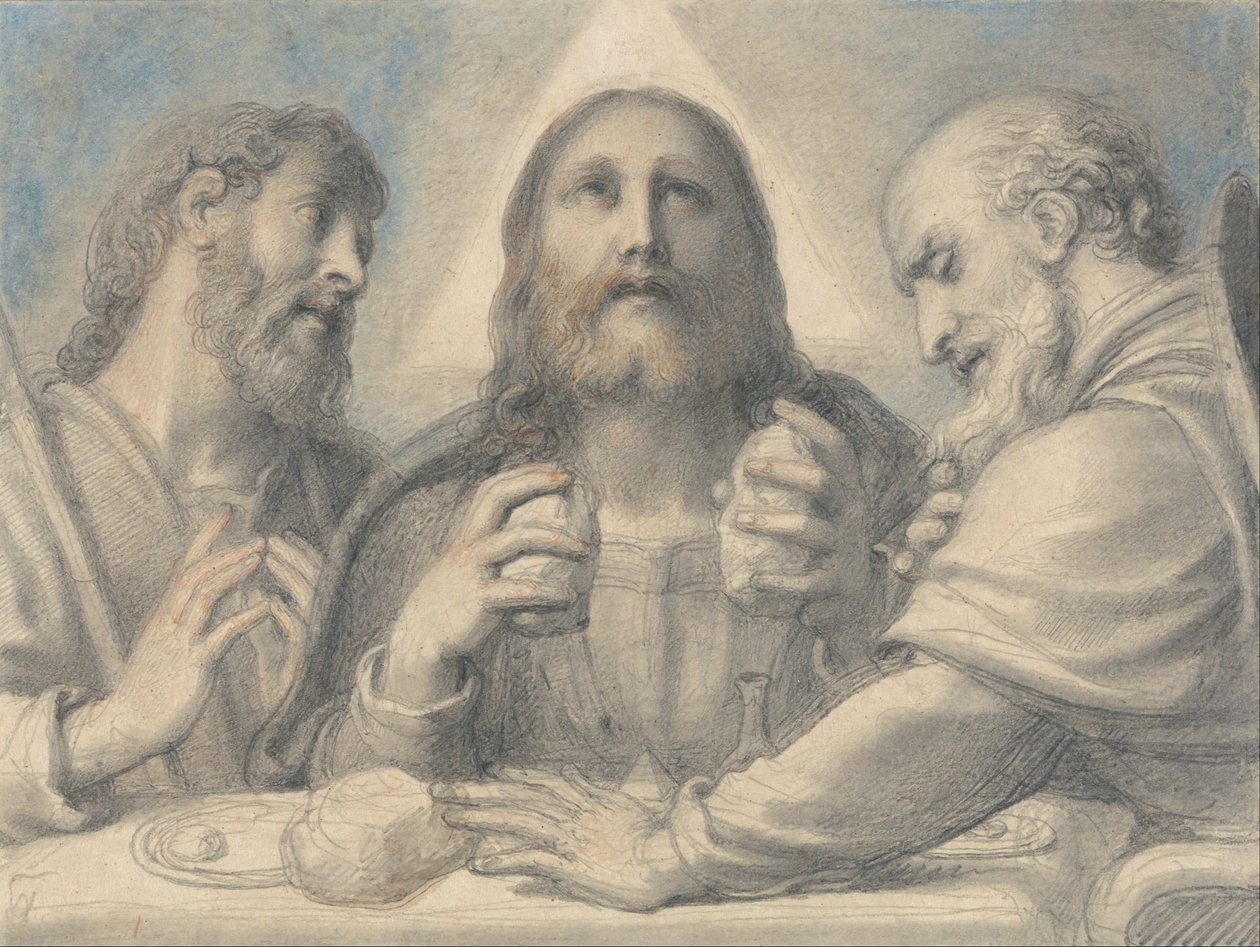 Abendmahl in Emmaus von Richard Cosway