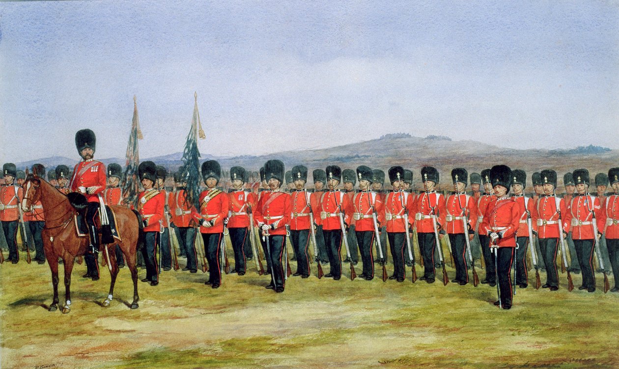 Die Royal Fusiliers, 1876 von Richard Simkin