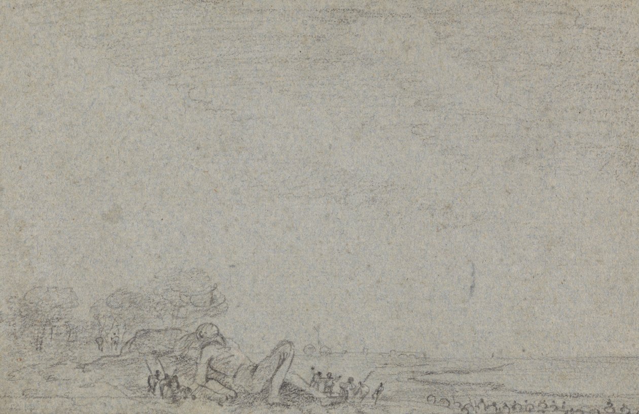 Gulliver von den Liliputanern gefesselt von Richard Wilson