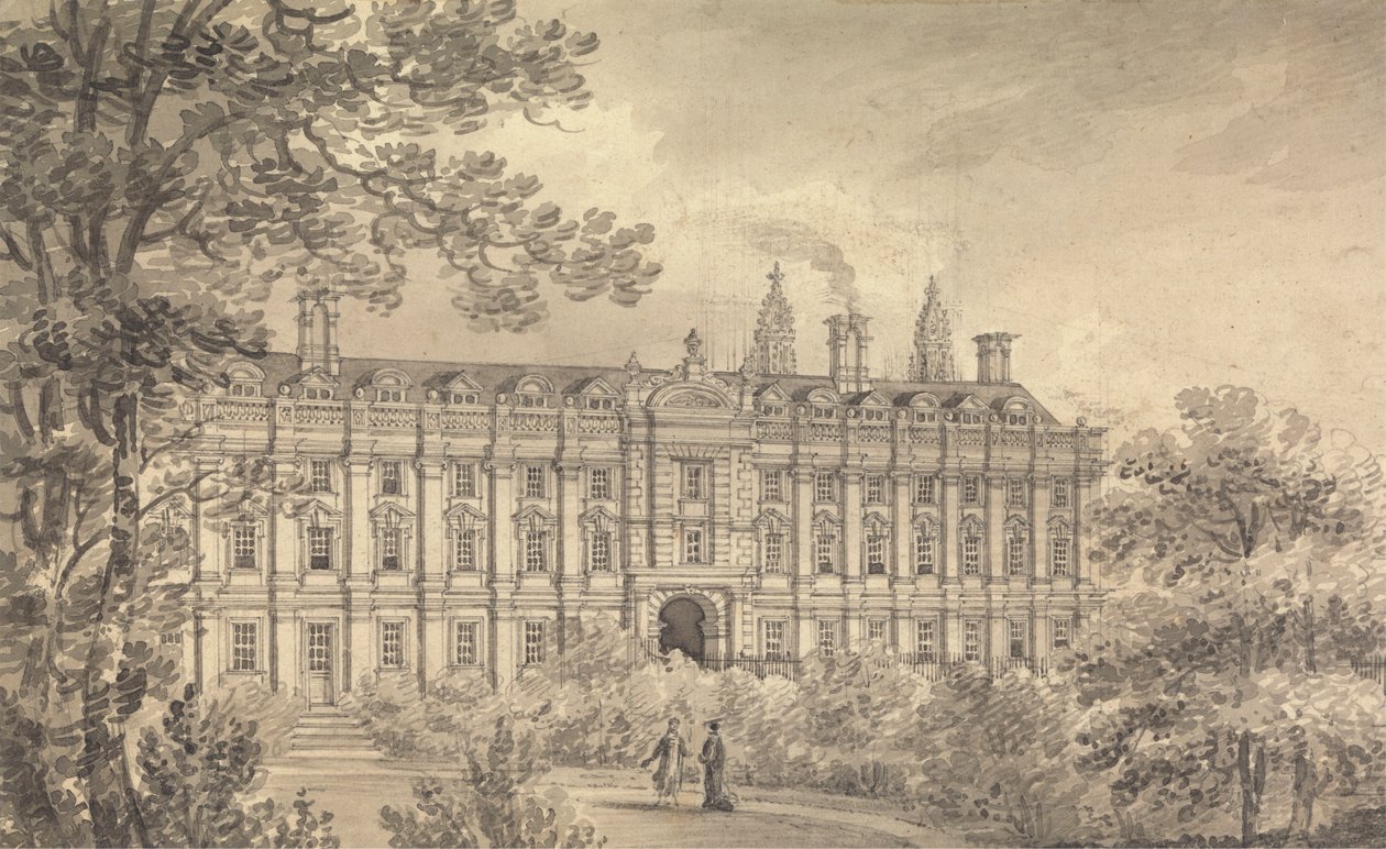 Clare College, Cambridge von Richard Banks Harraden