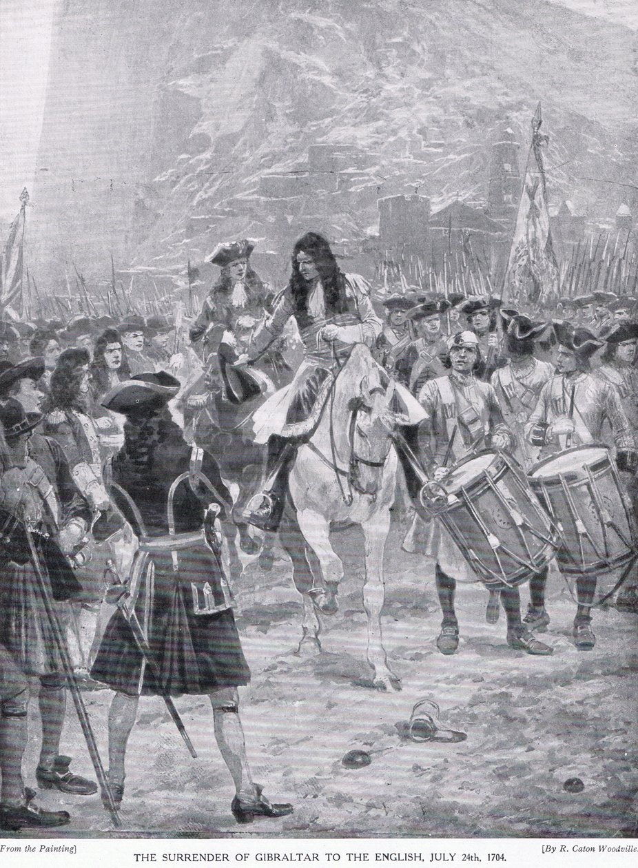 Die Kapitulation von Gibraltar, ca. 1910 von Richard Caton Woodville