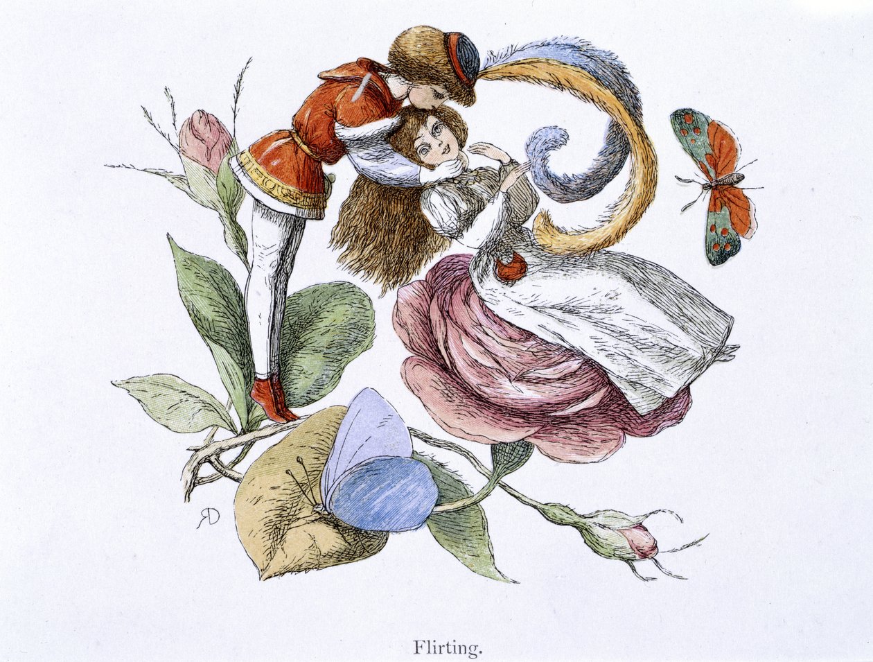Flirten von Richard Doyle