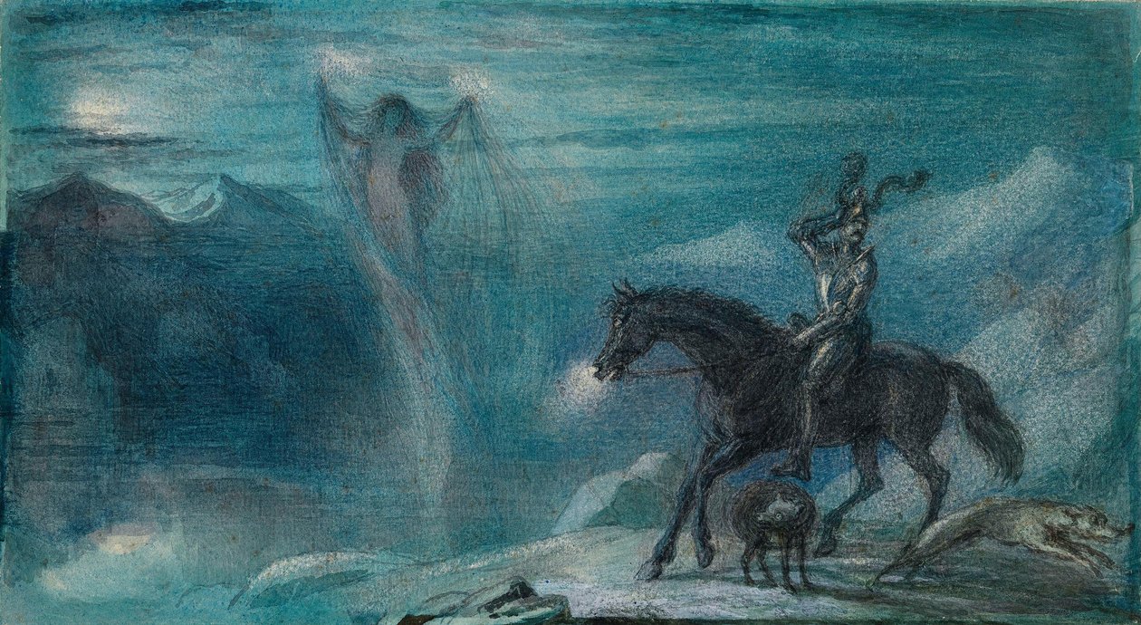 Der Ritter und das Gespenst von Richard Doyle