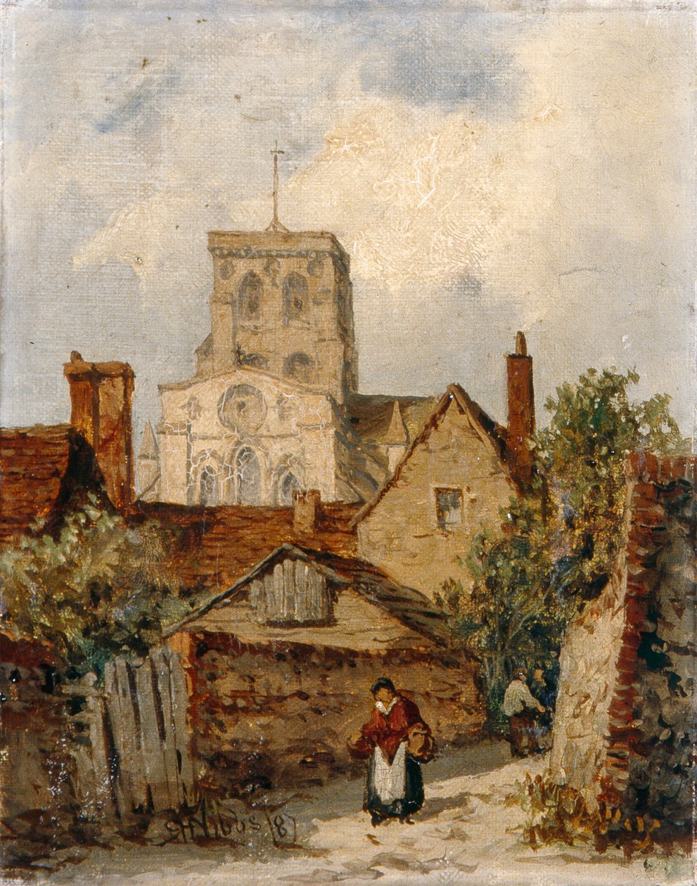 New Shoreham, Sussex von Richard Henry Nibbs