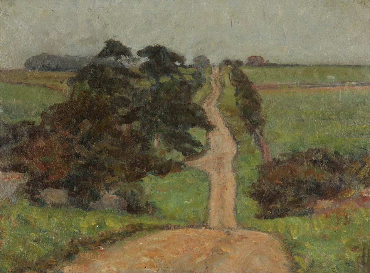 Eine Römerstraße bei Northleach, Gloucestershire von Richard Heyworth