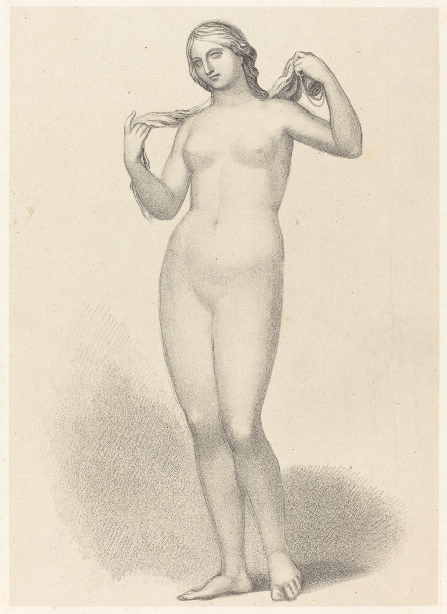 Venus Aphrodite, von Alcamanes von Richard James Lane after John Flaxman