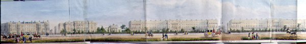 Ulster Terrace und York Terrace, (Detail) aus 