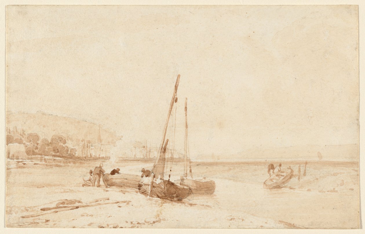 Honfleur von Richard Parkes Bonington