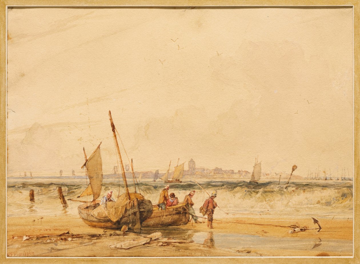 Le Crotoy von Richard Parkes Bonington