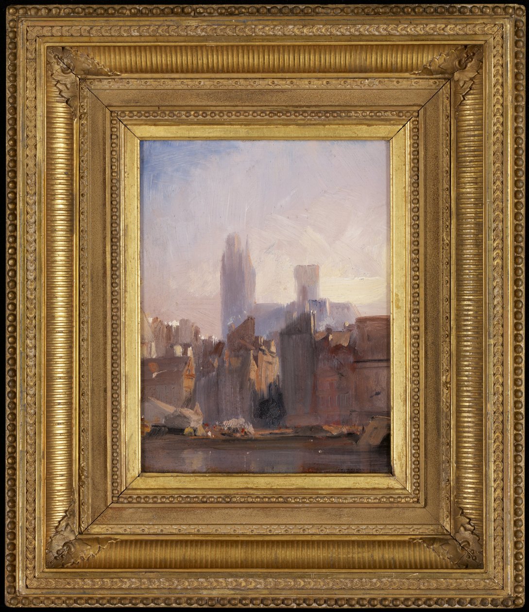 Kathedrale von Rouen, Sonnenaufgang von Richard Parkes Bonington