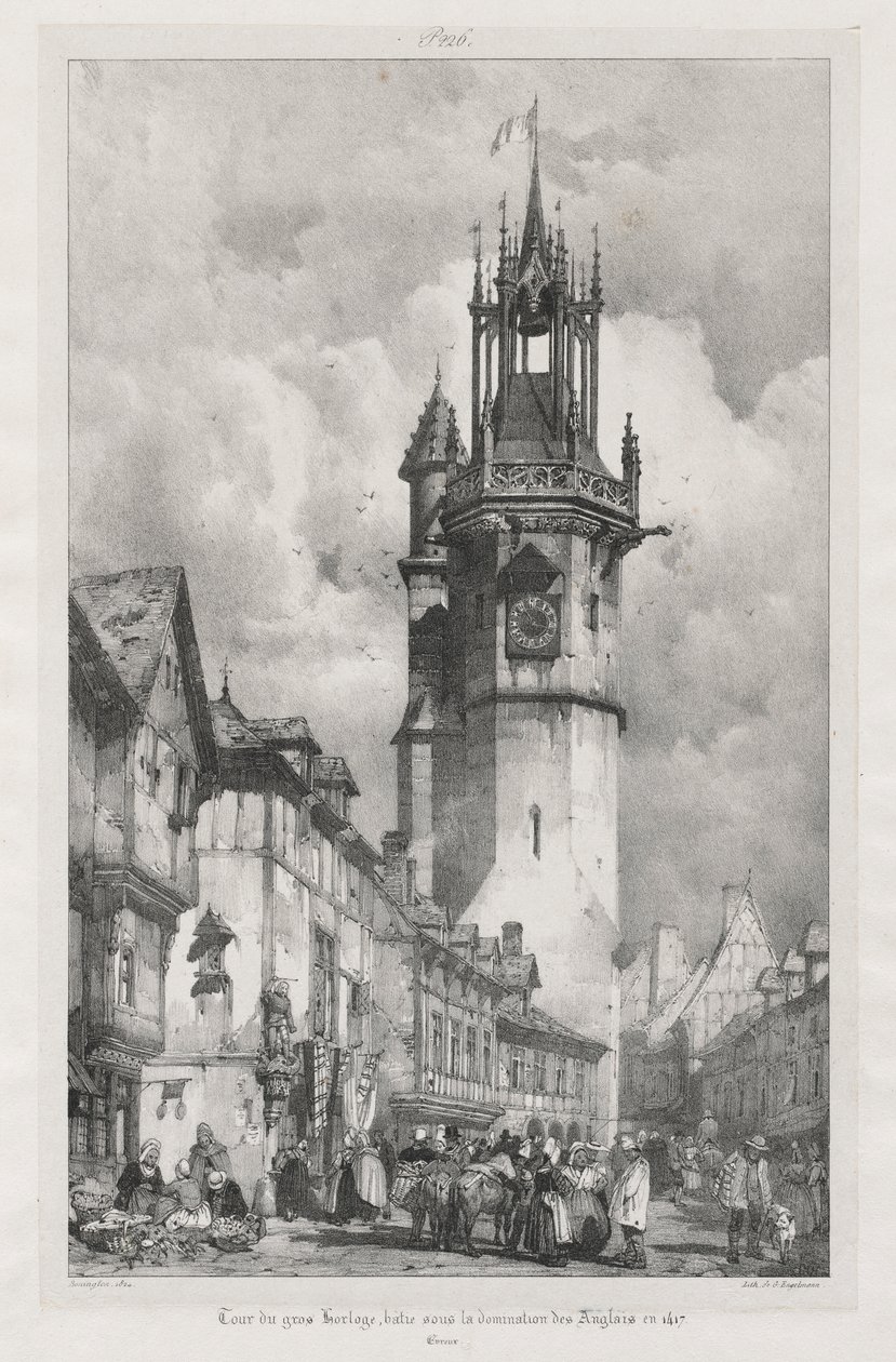 Malerische und romantische Reisen im alten Frankreich, Normandie von Richard Parkes Bonington