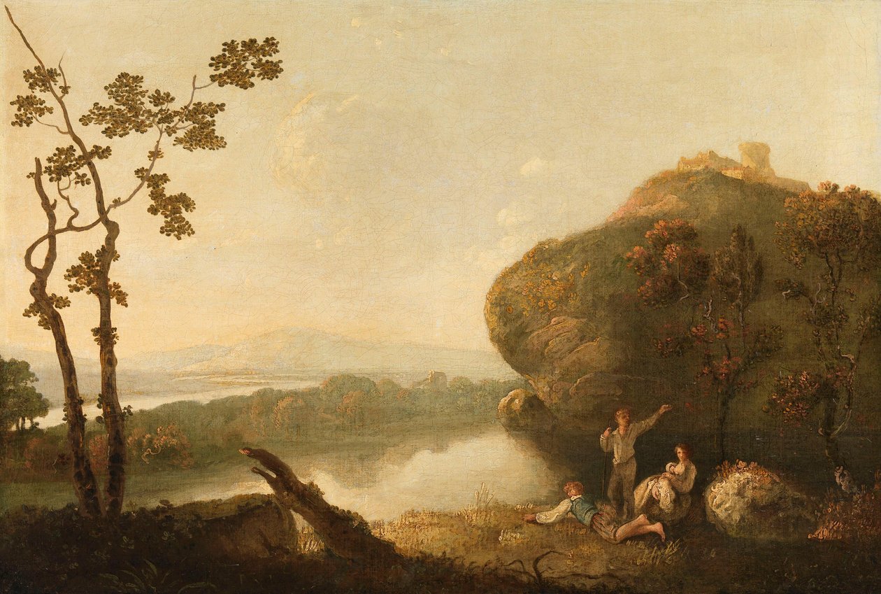 Ansicht bei Rom von Richard Wilson
