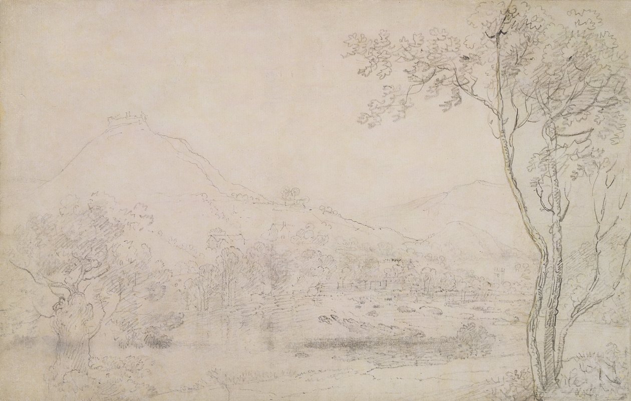 Castell Dinas Bran, Wales von Richard Wilson