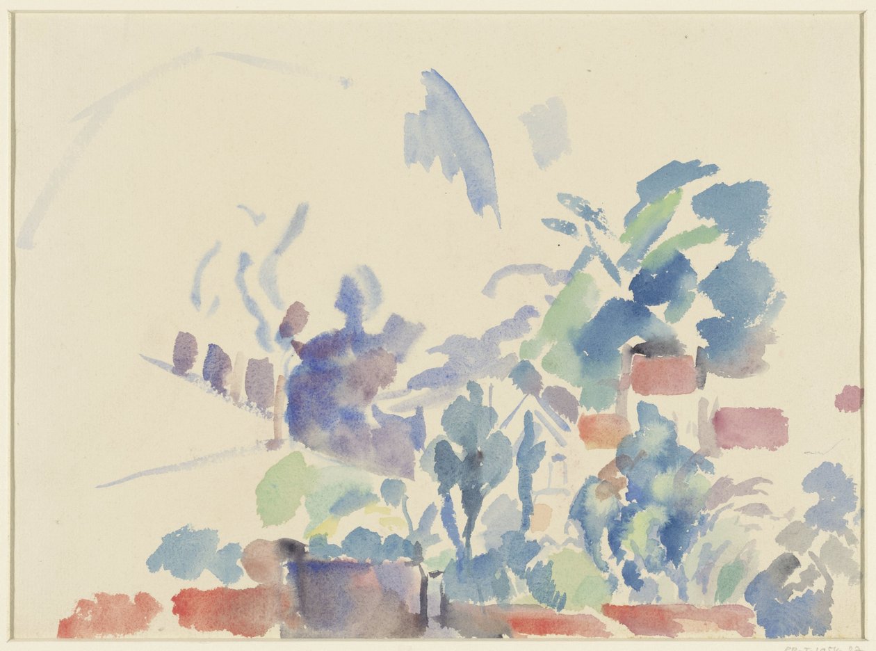 Landschaft, Boitsfort von Rik Wouters
