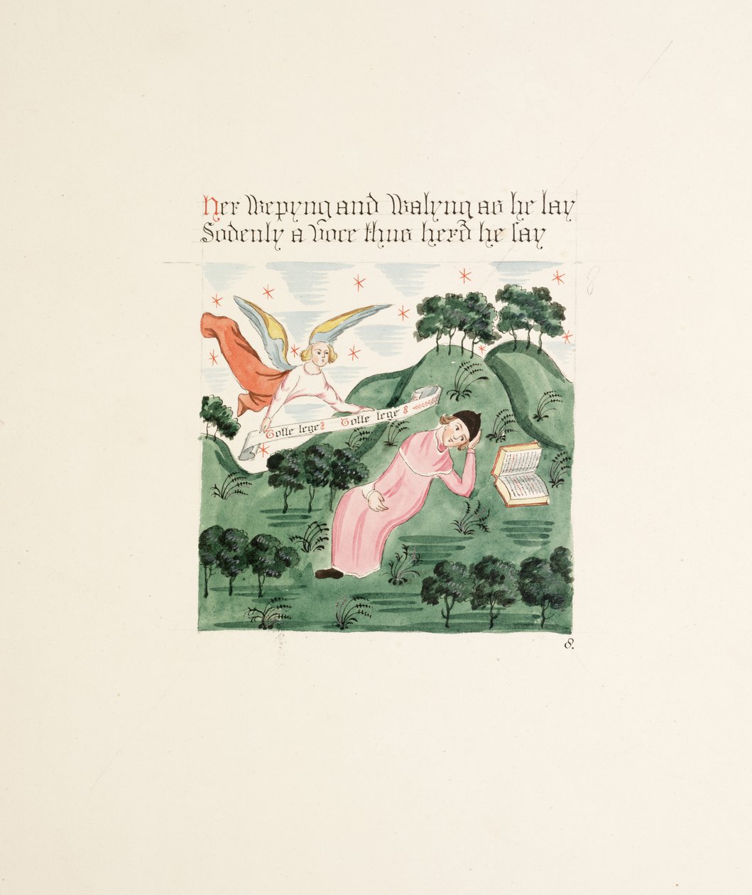 Ms. New Coll 380, f17r. Die Altertümer der Kathedrale von Saint Mary, Carlisle, gezeichnet von Robert Carlile, 1795 von Robert Carlile