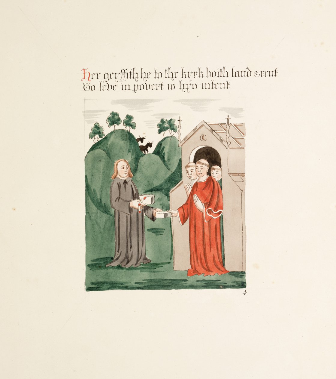 Die Altertümer der Kathedrale St. Mary, Carlisle, gezeichnet von Robert Carlile, 1795 von Robert Carlile