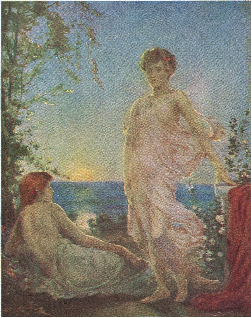 Warten auf die Morgendämmerung, Bibbys Annual, 1916-1917 von Robert Fowler