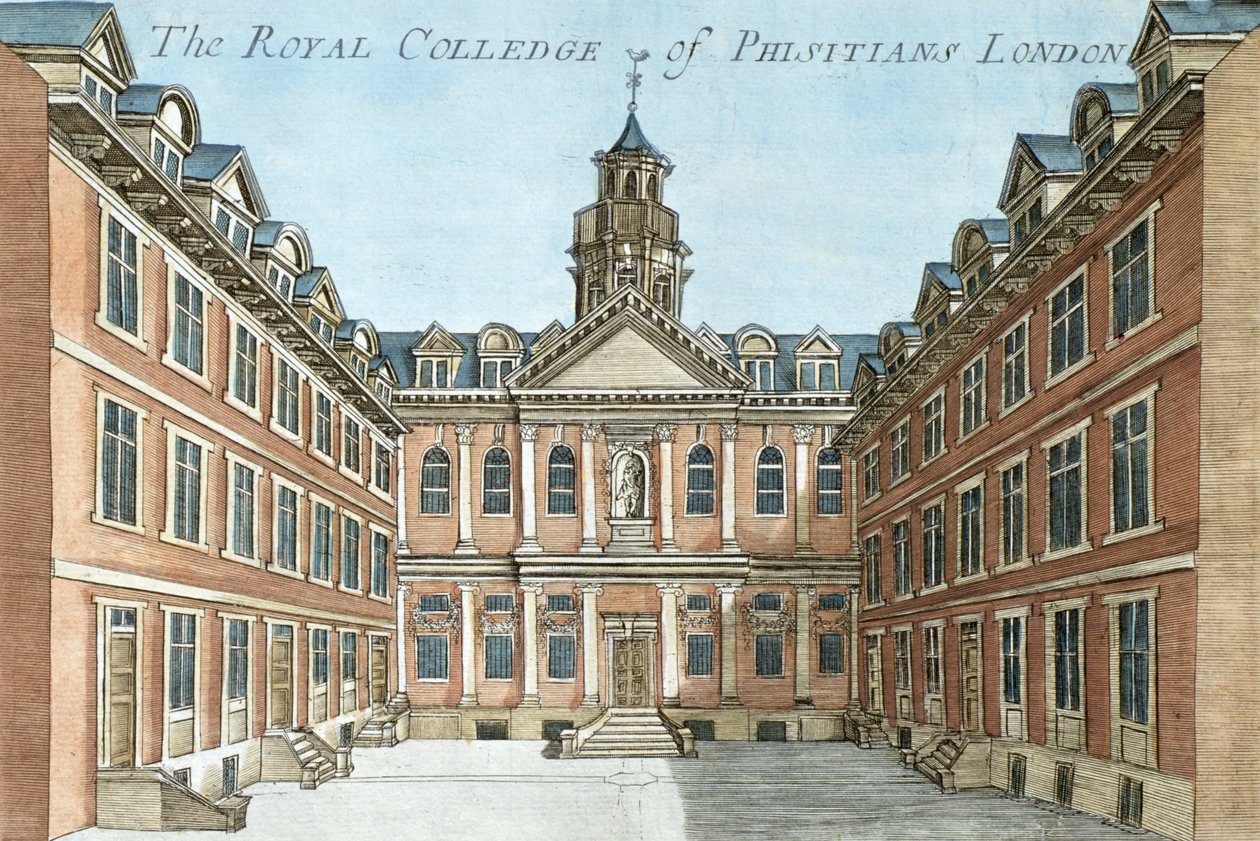 Das Royal College of Physicians, aus 