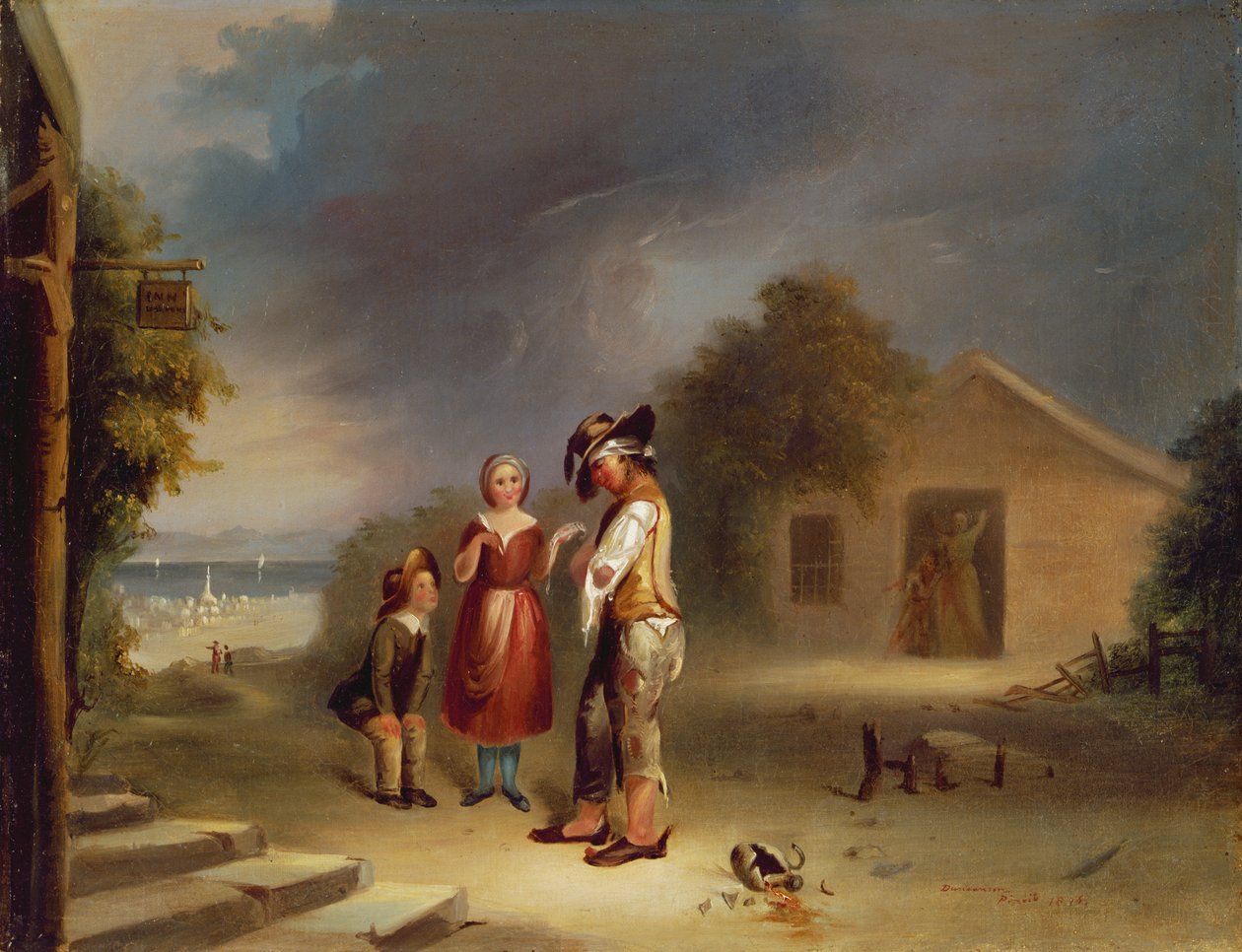 Das Schicksal der Betrunkenen von Robert Scott Duncanson