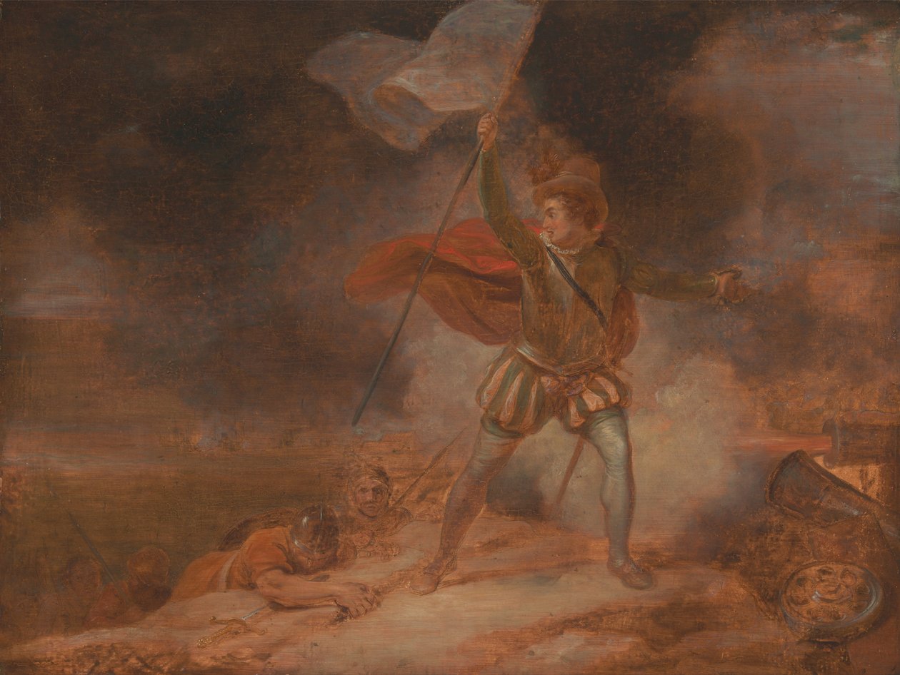 Die sieben Lebensalter des Menschen - Der Soldat, Wie es euch gefällt, II, vii von Robert Smirke