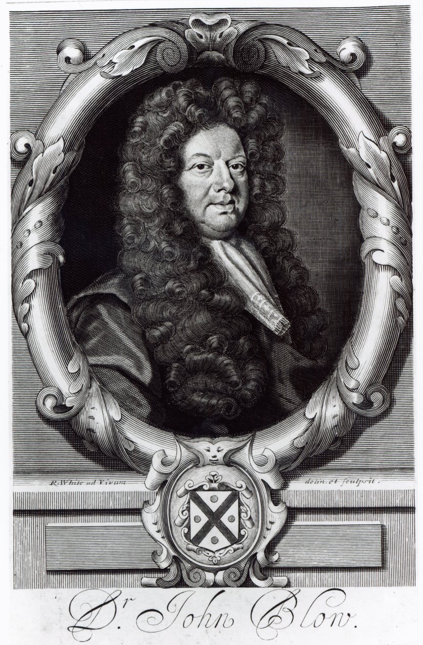 Porträt von John Blow (1649-1708) von Robert White