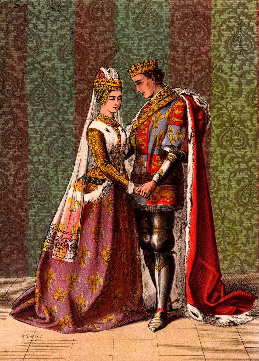 Heinrich V., König von England, umwirbt Katharina von Valois, Akt V, Szene II, 