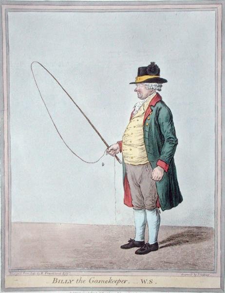 Billy der Wildhüter, graviert von James Gillray, veröffentlicht von Hannah Humphrey von Robert (after) Frankland