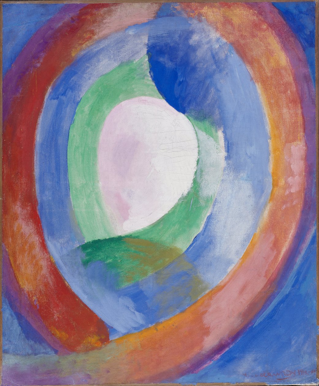 Kreisformen, Mond Nr. 1 von Robert Delaunay