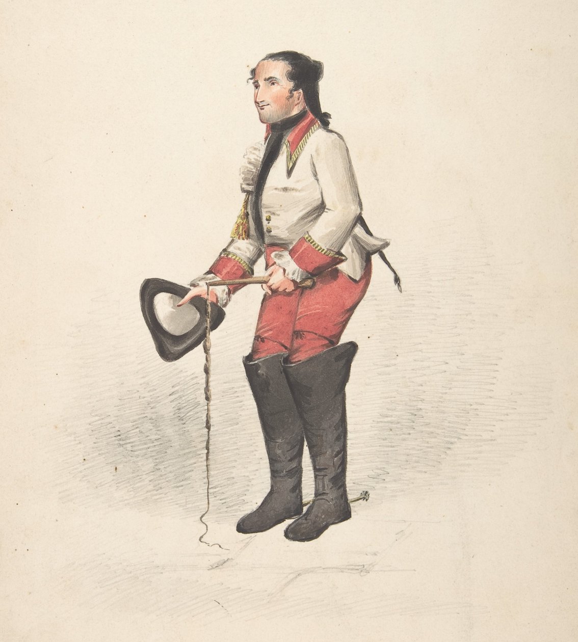 Kostümentwurf, 18.-19. Jahrhundert von Robert Dighton
