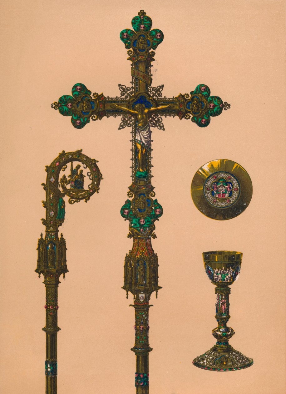 Gegenstände für kirchliche Zwecke von E.C. Trioullier, Paris, 1893 von Robert Dudley