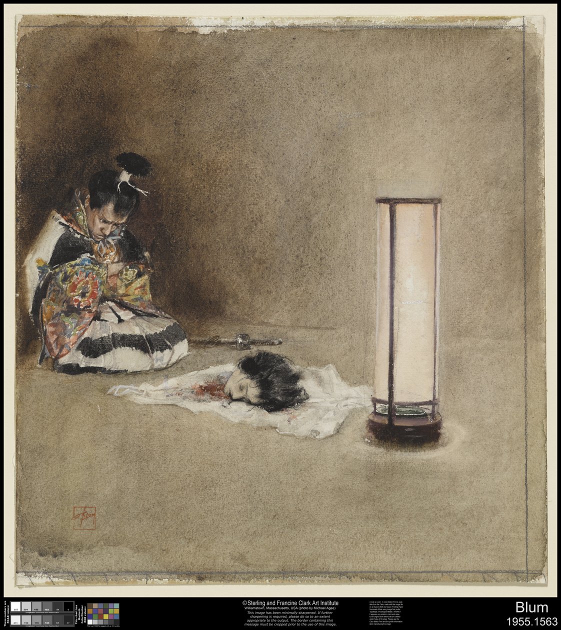 Endo Moritos Reue von Robert Frederick Blum