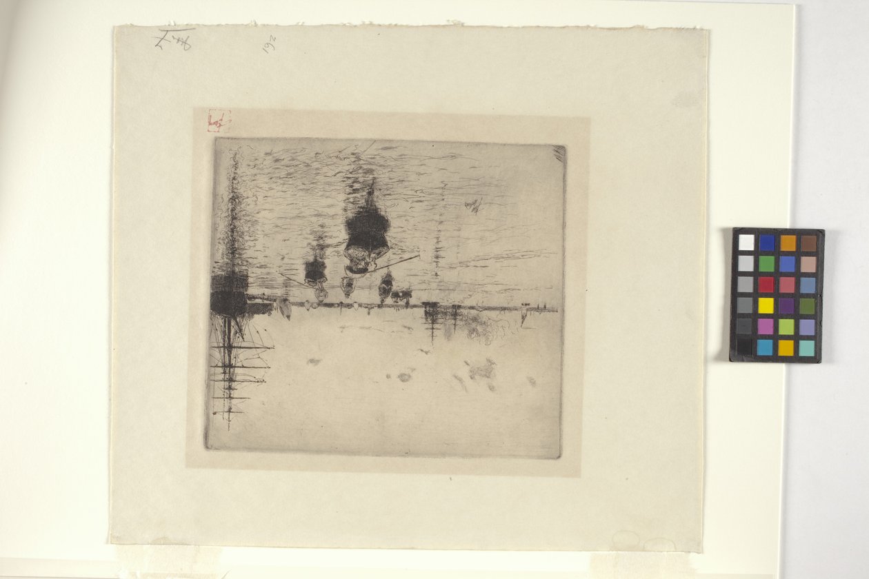 Schiffe auf der venezianischen Lagune von Robert Frederick Blum